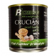 Рибальське підгодовування, мікс з 4-х зерен, Robin, Карась, об'єм 200мл, смак Перловка-Часник